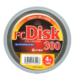 【よつあみ】フロロカーボン(ハリス)FCDisk300　8号300m