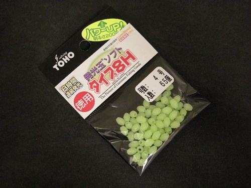 【TOHO】お徳用 発光玉ソフト タイプ8H 緑4号(65個入り)